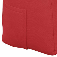 Produktbild för Ryggkudde Röd 100 x 24 x 50 cm tyg