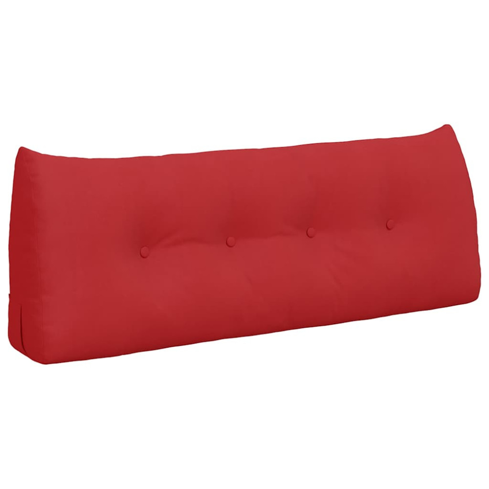 Produktbild för Ryggkudde Röd 120 x 24 x 50 cm tyg