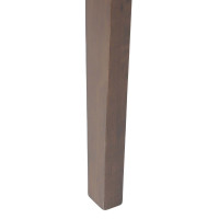 Produktbild för Matstolar 2 pcs Ljusbrun 42 x 47,5 x 81 cm Massiv Gummiträ
