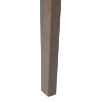 Produktbild för Matstolar 2 pcs Ljusbrun 42 x 47,5 x 81 cm Massiv Gummiträ