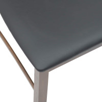 Produktbild för Matstolar 2 pcs Ljusbrun 43 x 54 x 89 cm Massiv Gummiträ