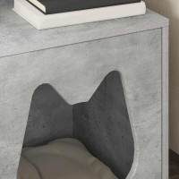Produktbild för Katt hus Betong 42,5 x 40 x 53,5 cm Konstruerat trä