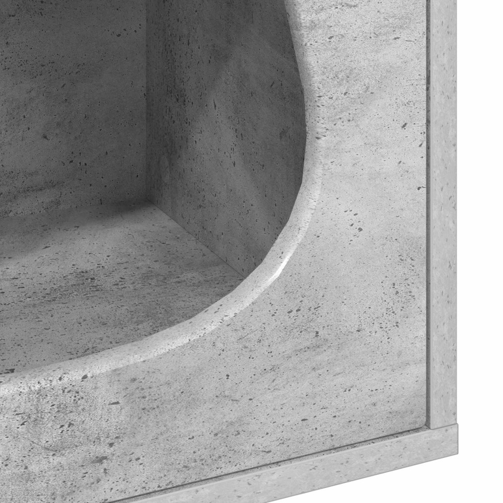 Produktbild för Katt hus Betong 42,5 x 40 x 53,5 cm Konstruerat trä
