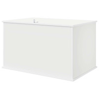 Produktbild för Katt hus Vit 85 x 55 x 50 cm Konstruerat trä