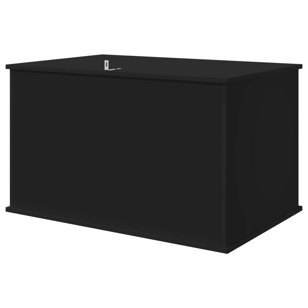 Produktbild för Katt hus Svart 85 x 55 x 50 cm Konstruerat trä