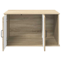 Produktbild för Katt hus Sonoma 85 x 55 x 50 cm Konstruerat trä