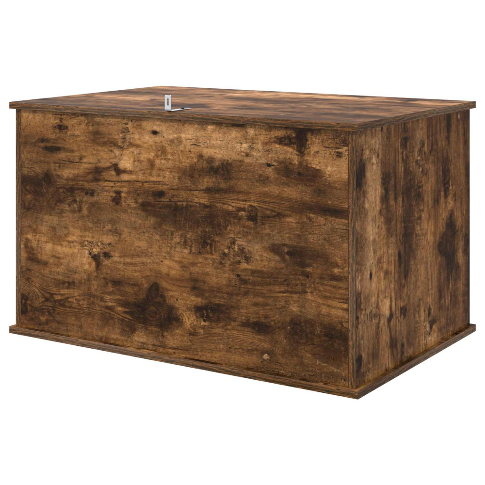 Produktbild för Katt hus Rökt ek 85 x 55 x 50 cm Konstruerat trä