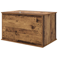 Produktbild för Katt hus Gammalt trä 85 x 55 x 50 cm Konstruerat trä