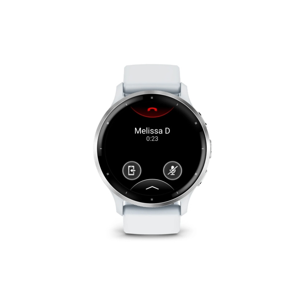 Produktbild för Garmin Venu 3 - whitestone fiberförstärkt polymer - smart klocka med band - 8 GB