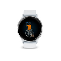 Produktbild för Garmin Venu 3 - whitestone fiberförstärkt polymer - smart klocka med band - 8 GB