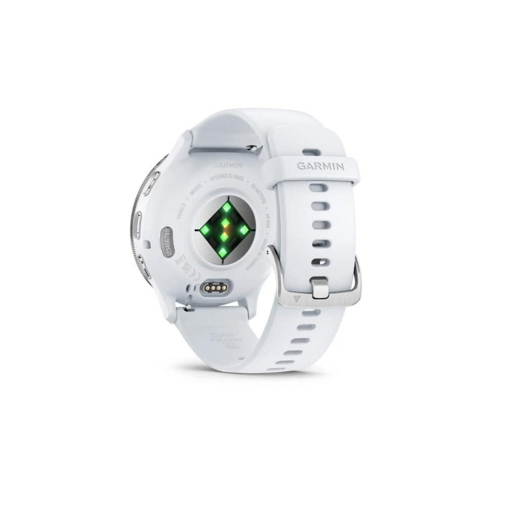 Produktbild för Garmin Venu 3 - whitestone fiberförstärkt polymer - smart klocka med band - 8 GB
