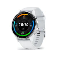 Produktbild för Garmin Venu 3 - whitestone fiberförstärkt polymer - smart klocka med band - 8 GB