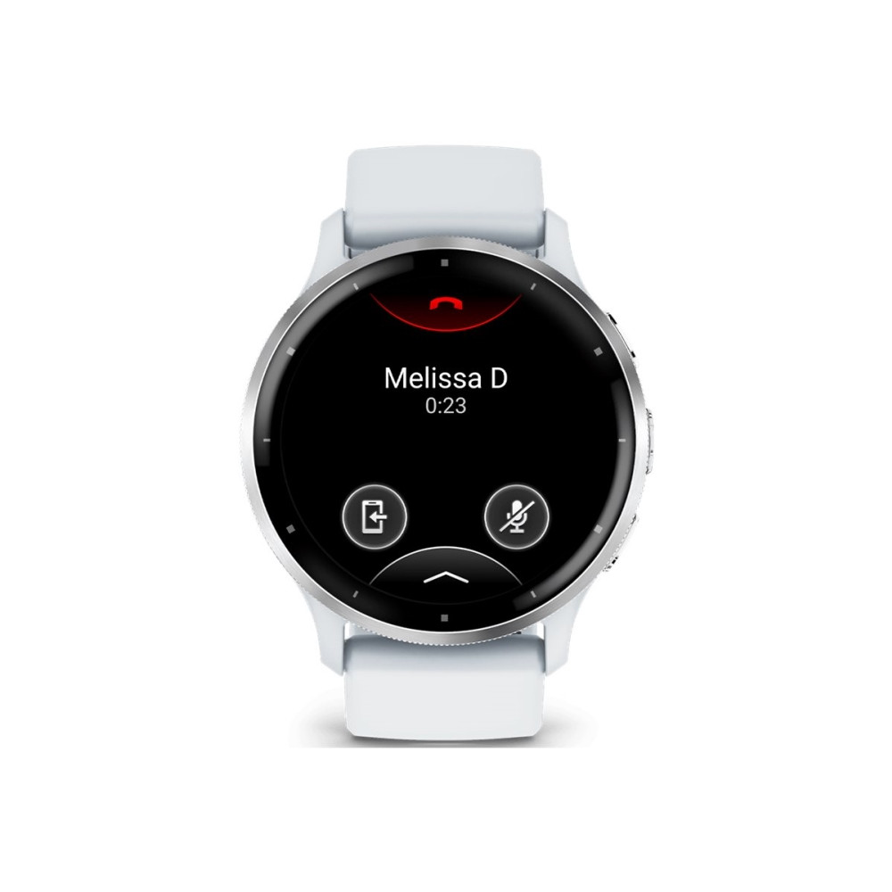 Produktbild för Garmin Venu 3 - whitestone fiberförstärkt polymer - smart klocka med band - 8 GB