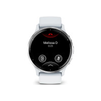 Produktbild för Garmin Venu 3 - whitestone fiberförstärkt polymer - smart klocka med band - 8 GB