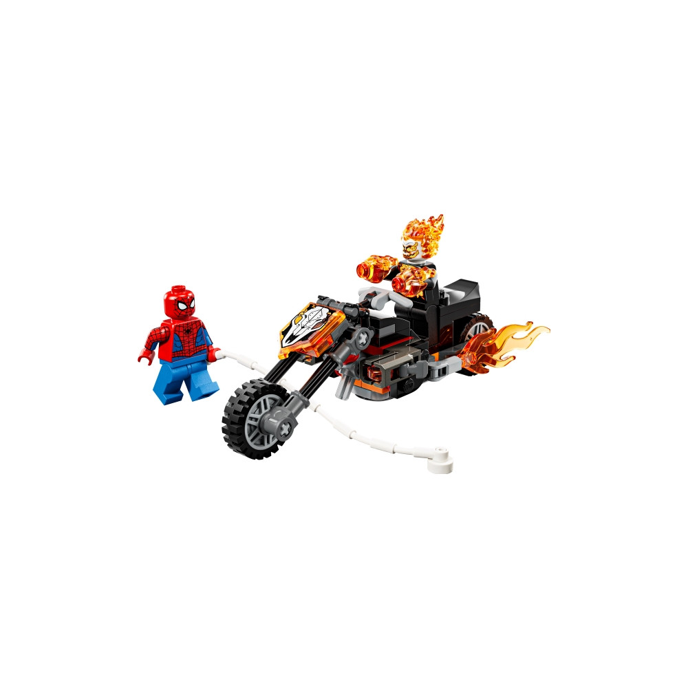 Produktbild för LEGO Marvel Spider-Man 76335 - Spider-Man mot Ghost Rider motorcykel - byggsats