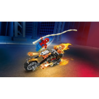 Produktbild för LEGO Marvel Spider-Man 76335 - Spider-Man mot Ghost Rider motorcykel - byggsats