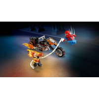 Produktbild för LEGO Marvel Spider-Man 76335 - Spider-Man mot Ghost Rider motorcykel - byggsats