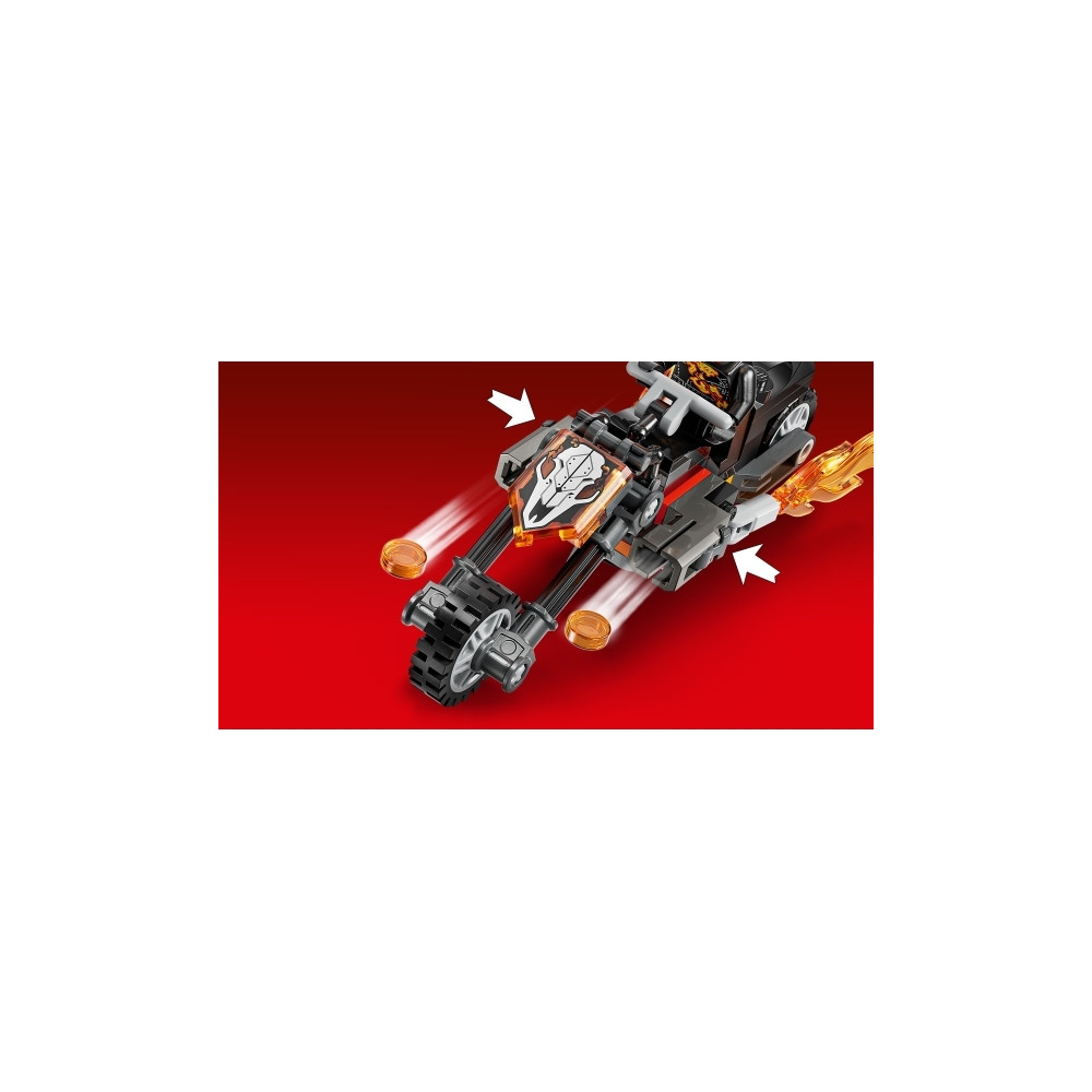 Produktbild för LEGO Marvel Spider-Man 76335 - Spider-Man mot Ghost Rider motorcykel - byggsats