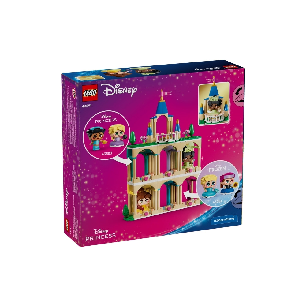 Produktbild för LEGO Disney 43291 - Mini Belle & Tiana med slott - byggsats
