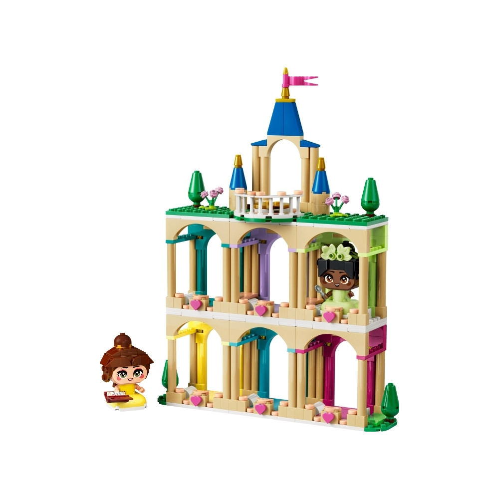 Produktbild för LEGO Disney 43291 - Mini Belle & Tiana med slott - byggsats