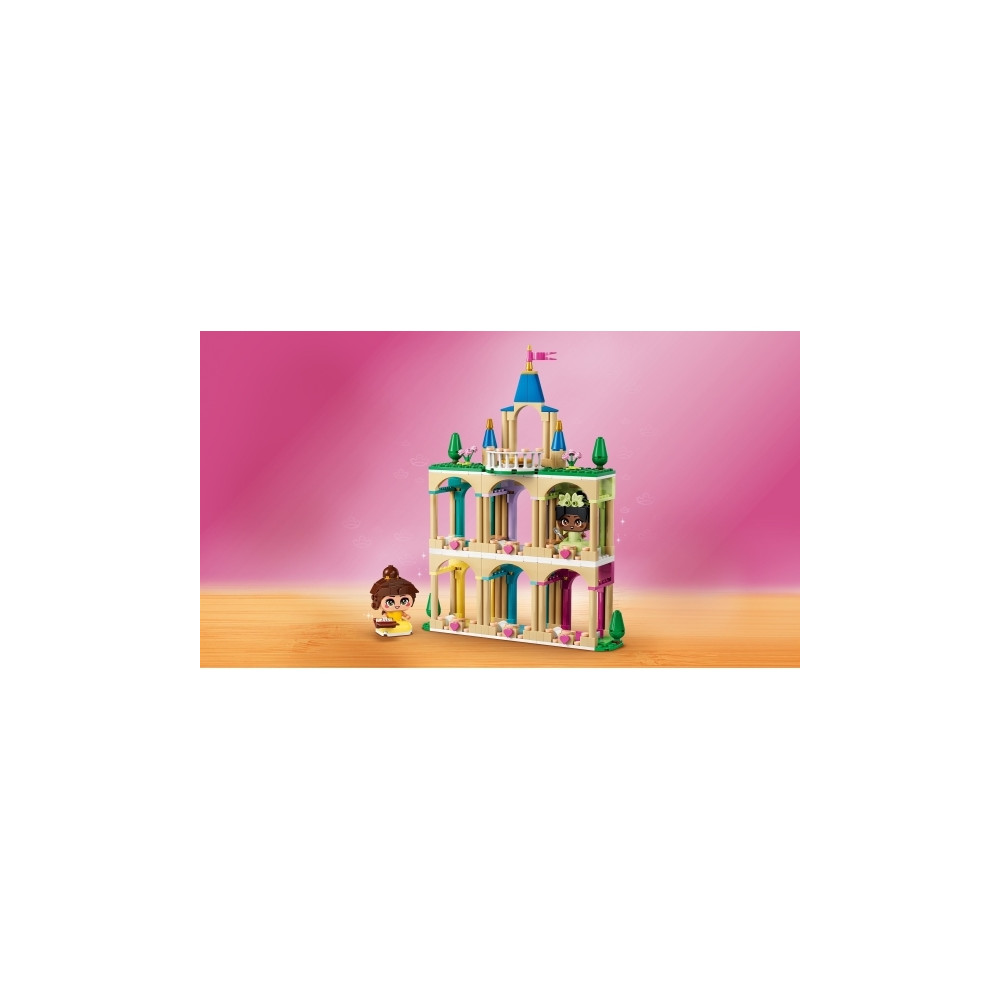 Produktbild för LEGO Disney 43291 - Mini Belle & Tiana med slott - byggsats