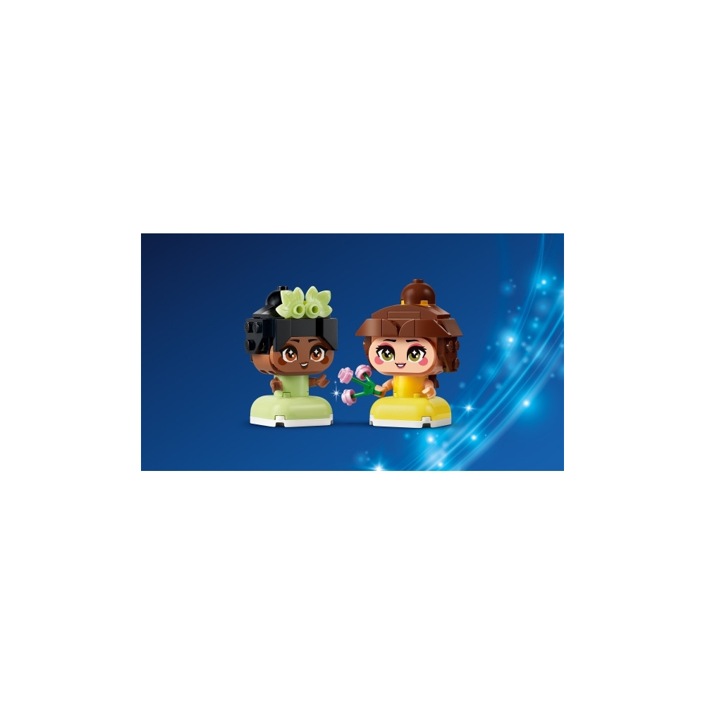 Produktbild för LEGO Disney 43291 - Mini Belle & Tiana med slott - byggsats