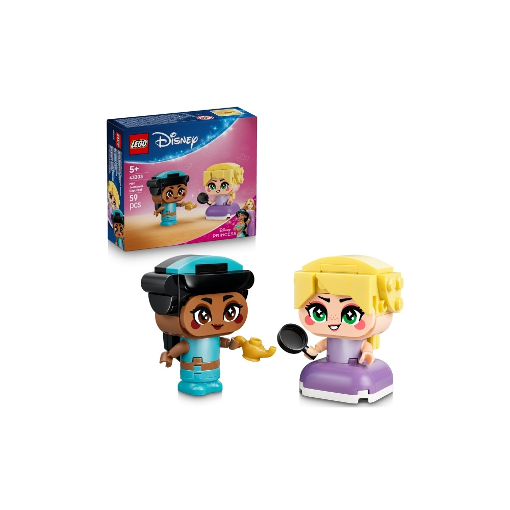 Produktbild för LEGO Disney 43303 - Mini Jasmine & Rapunzel - byggsats