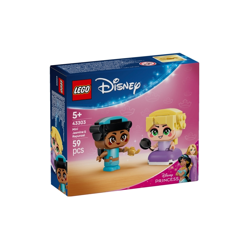 Produktbild för LEGO Disney 43303 - Mini Jasmine & Rapunzel - byggsats