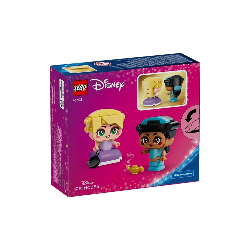 Produktbild för LEGO Disney 43303 - Mini Jasmine & Rapunzel - byggsats