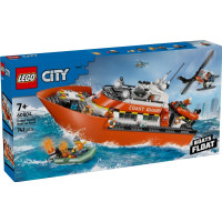 Produktbild för LEGO City 60504 - Kustbevakningens räddningsbåt och helikopter - byggsats