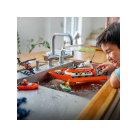 Produktbild för LEGO City 60504 - Kustbevakningens räddningsbåt och helikopter - byggsats
