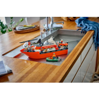 Produktbild för LEGO City 60504 - Kustbevakningens räddningsbåt och helikopter - byggsats