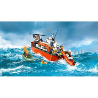 Produktbild för LEGO City 60504 - Kustbevakningens räddningsbåt och helikopter - byggsats
