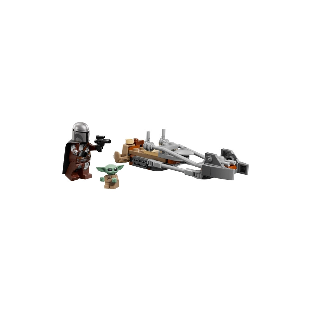 Produktbild för LEGO Star Wars 75436 - The Mandalorian & Grogu's Speedersykel - byggsats