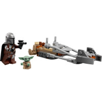 Produktbild för LEGO Star Wars 75436 - The Mandalorian & Grogu's Speedersykel - byggsats