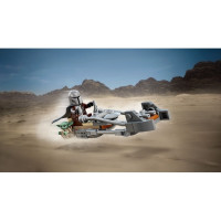 Produktbild för LEGO Star Wars 75436 - The Mandalorian & Grogu's Speedersykel - byggsats