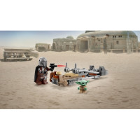 Produktbild för LEGO Star Wars 75436 - The Mandalorian & Grogu's Speedersykel - byggsats