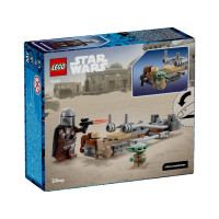 Produktbild för LEGO Star Wars 75436 - The Mandalorian & Grogu's Speedersykel - byggsats