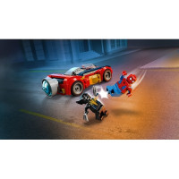 Produktbild för LEGO Marvel Spider-Man 76336 - Spider-Man bil vs. Venomiserad Wolverine - byggsats