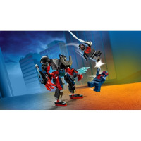Produktbild för LEGO Marvel Spider-Man 76337 - Miles Morales Mech mot Spider-Man 2099 - byggsats