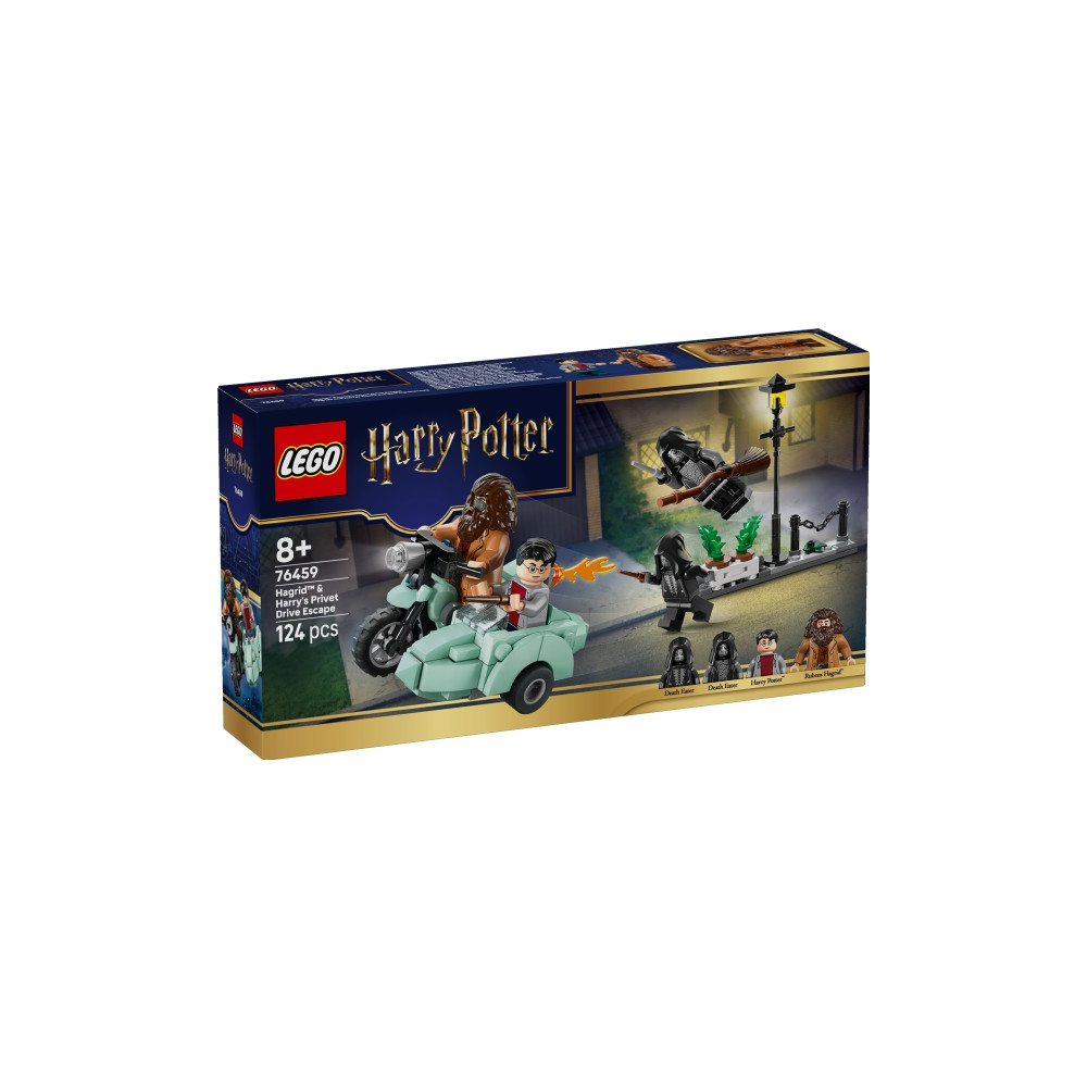 Produktbild för LEGO Harry Potter 60502 - Hagrid & Harrys Privet Drive Utmaning - byggsats