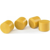 Produktbild för Bruder 4 round hay bales ockery for Claas Rollant 250 access...