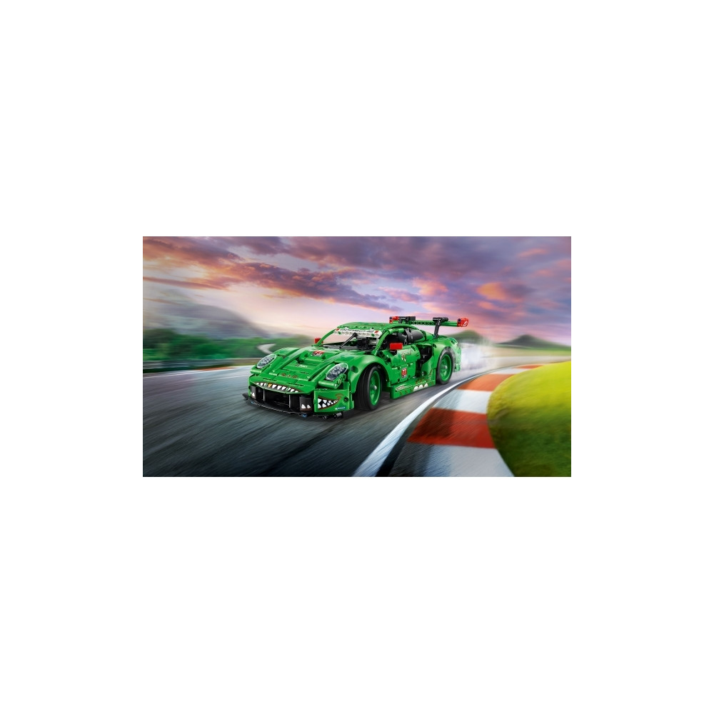 Produktbild för LEGO Technic 42224 - Porsche 911 GT3 R REXY AO Racing Bil - byggsats