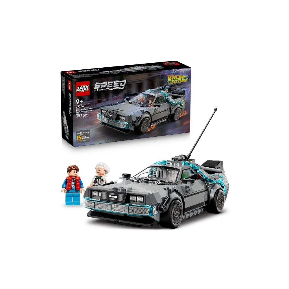 Produktbild för LEGO Speed Champions 77256 - Tidmaskinen från Tillbaka till Framtiden - byggsats