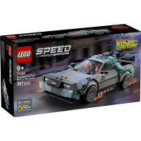 Produktbild för LEGO Speed Champions 77256 - Tidmaskinen från Tillbaka till Framtiden - byggsats