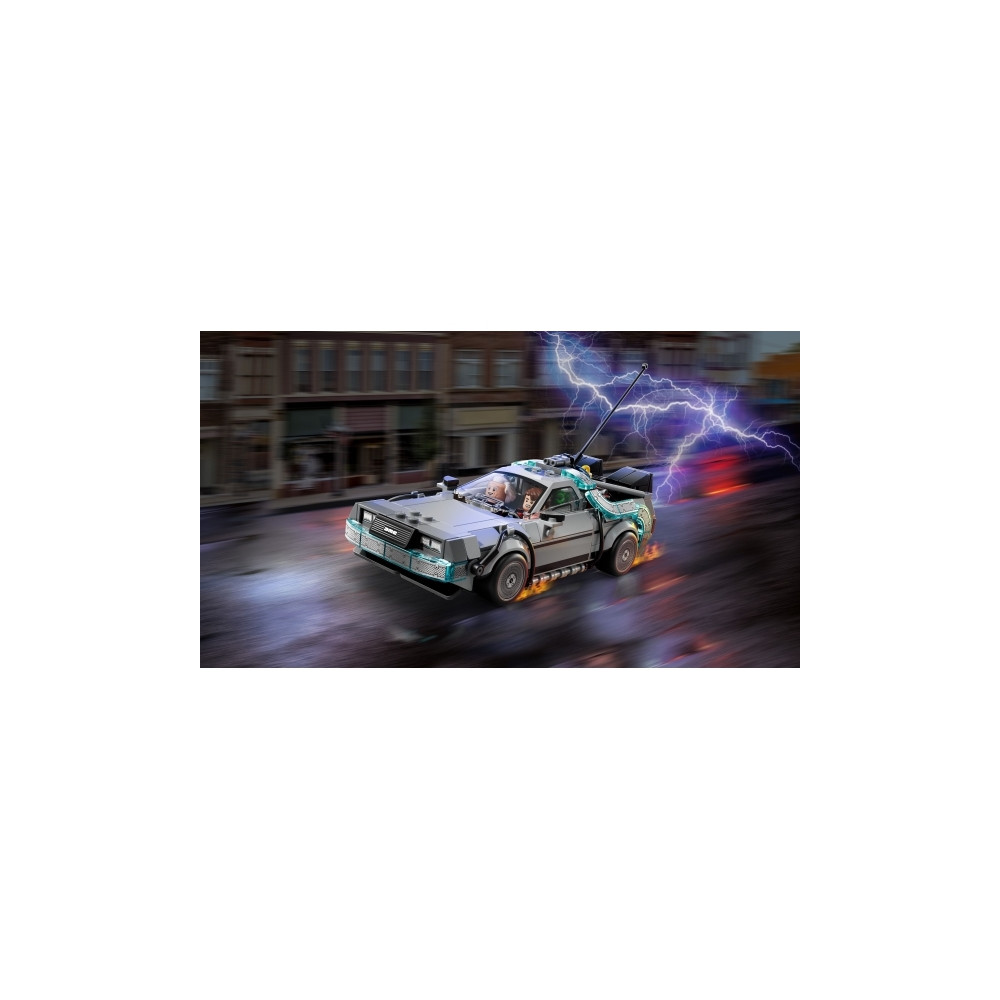 Produktbild för LEGO Speed Champions 77256 - Tidmaskinen från Tillbaka till Framtiden - byggsats