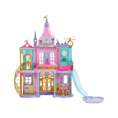 MATTEL Disney Princess -leksaker, magiskt äventyrsslott, 3 År, Batt...