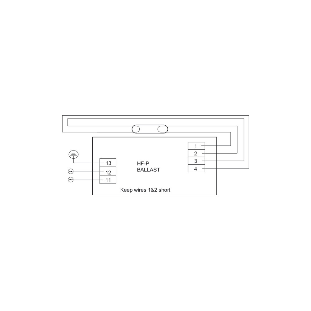 Produktbild för Philips HF-P 1 14-35 TL5 HE III 220-240V, Ballast, Grå, Hvid...