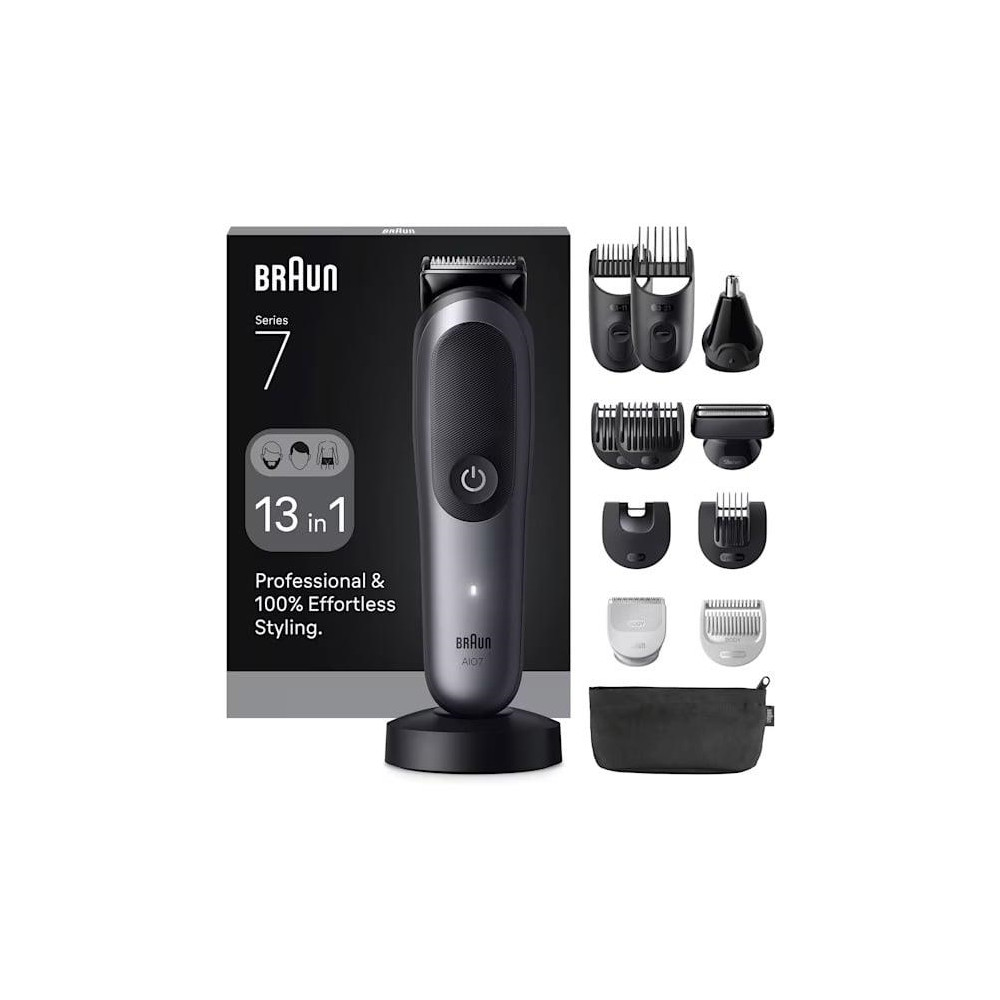 Produktbild för Braun All-in-One Series 7 AIO7560 - trimmer - rymdgrå