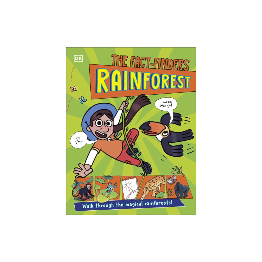 Produktbild för The Fact-Finders Rainforest (häftad, eng)